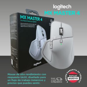 Mouse Inalambrico Logitech MX Master 4. Color Gris. Nuevo Outlet